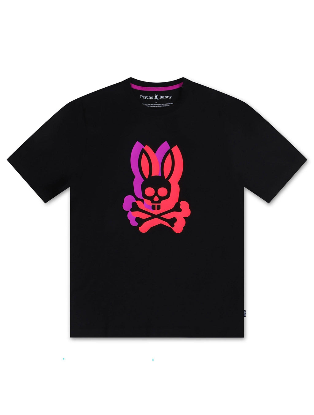 T-shirt graphique Psycho Bunny Groves - Noir