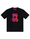 T-shirt graphique Psycho Bunny Groves - Noir