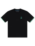 T-shirt de mode Saratoga Psycho Bunny - Noir
