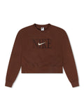 Nike Sportswear Phoenix Fleece pour femme - Fauna Brown/Pale Ivory