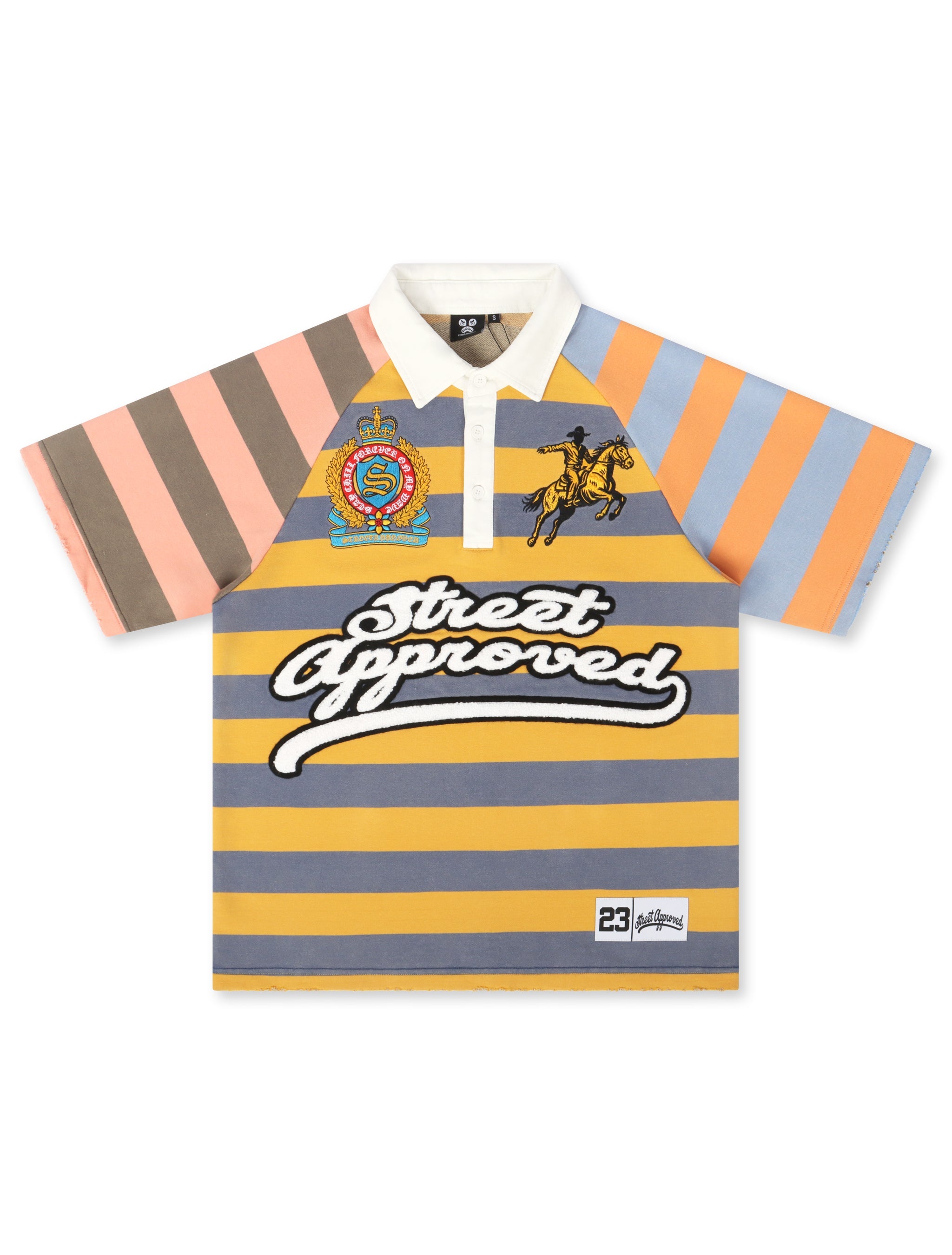 Polo Raglan Homologué – Multicolore