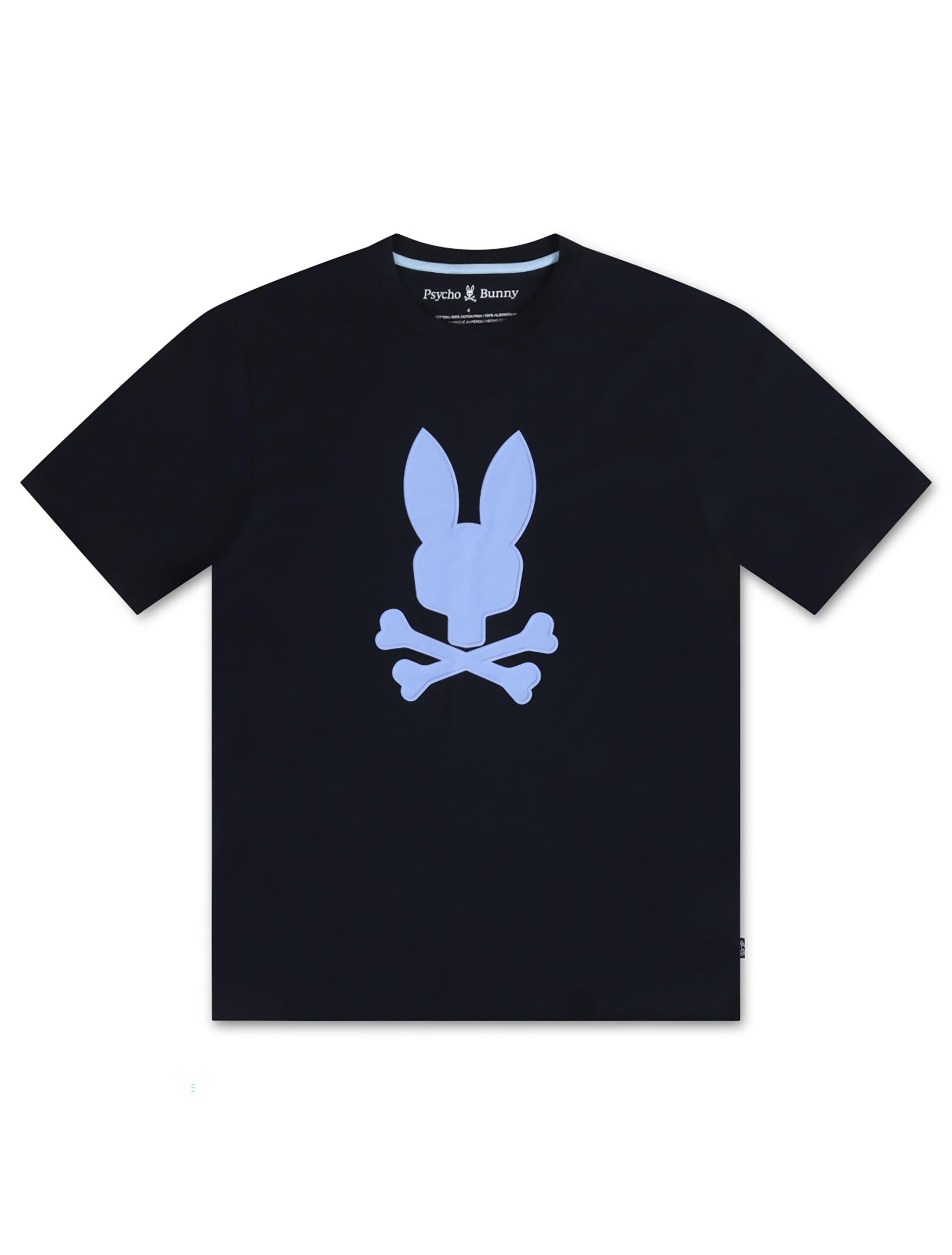 T-shirt graphique Psycho Bunny Houston - Marine