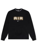 Nike Sweat-shirt Molleton Col Rond Homme Air - Noir/Or Métallique