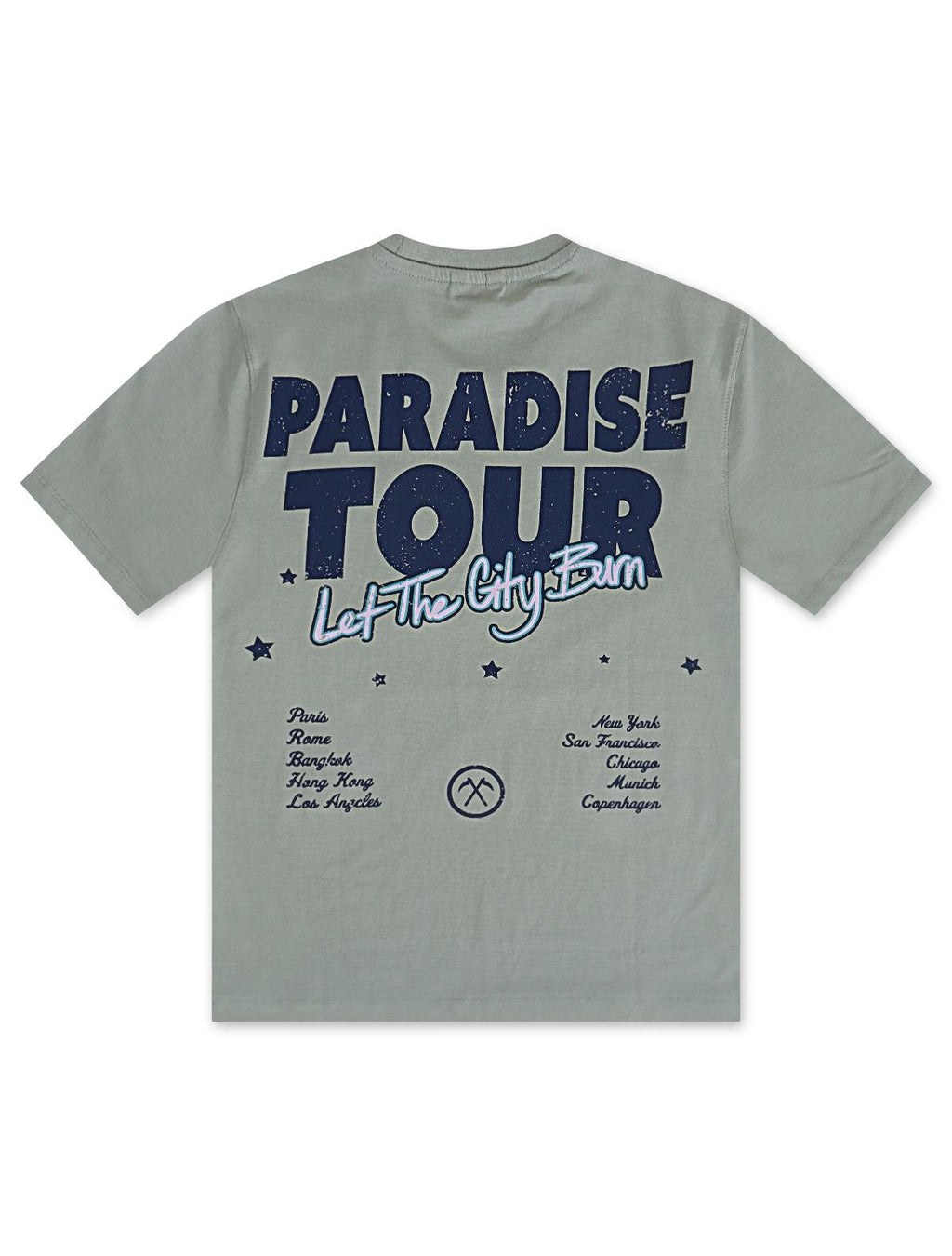 T-shirt Jordan Craig Paradise Tour - Sauge claire
