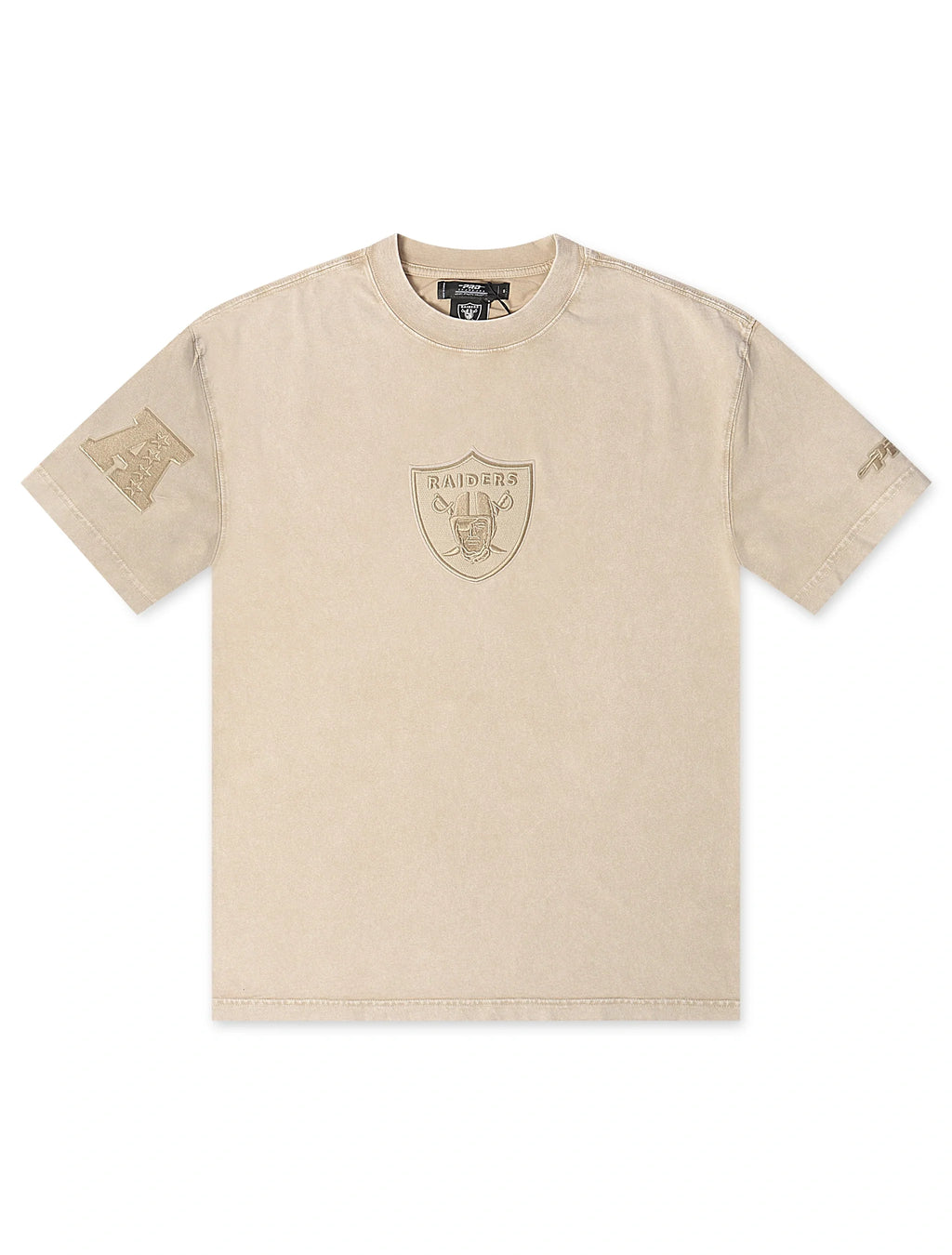T-shirt Pro Standard Raiders Logo - Beige Vintage