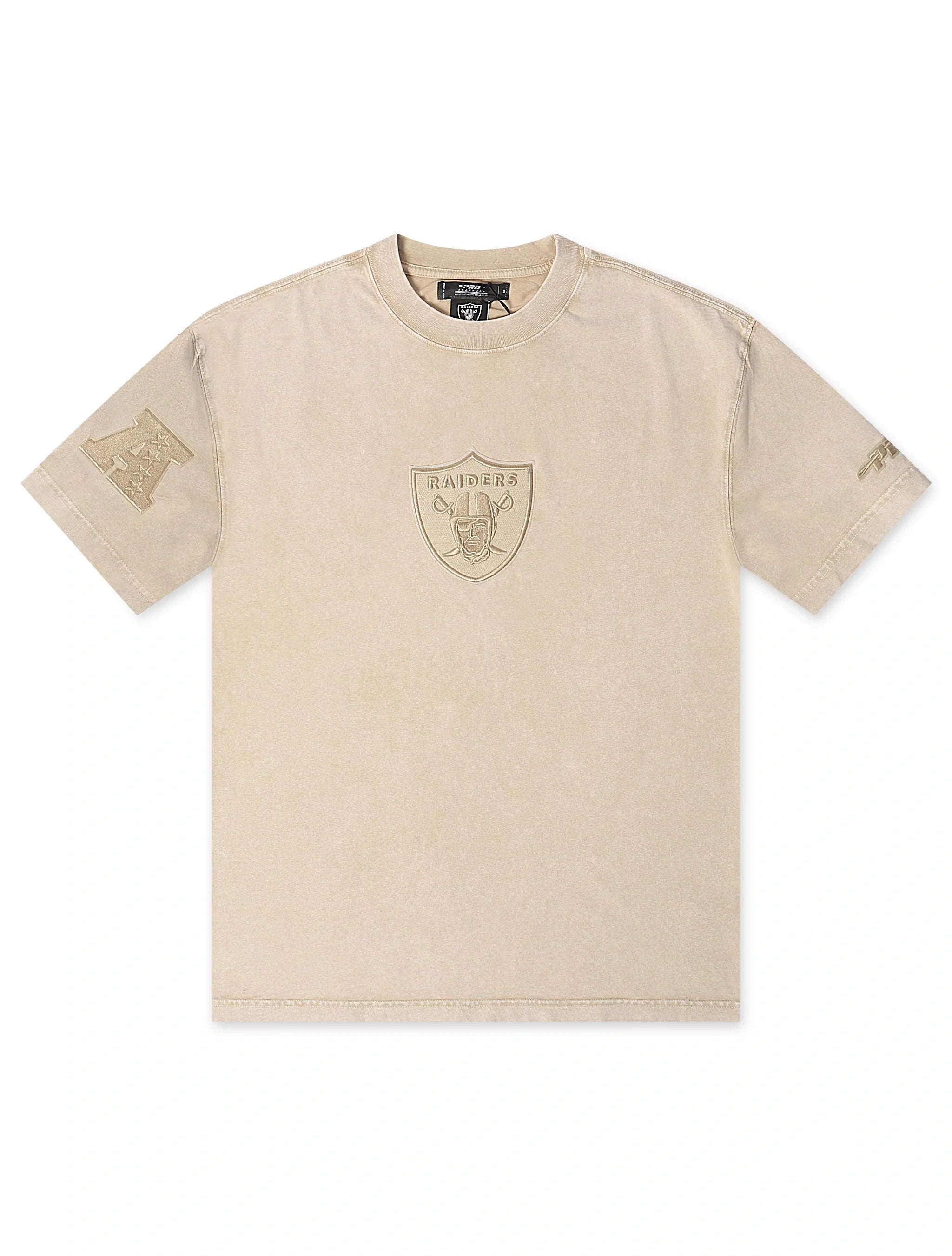 T-shirt Pro Standard Raiders Logo - Beige Vintage