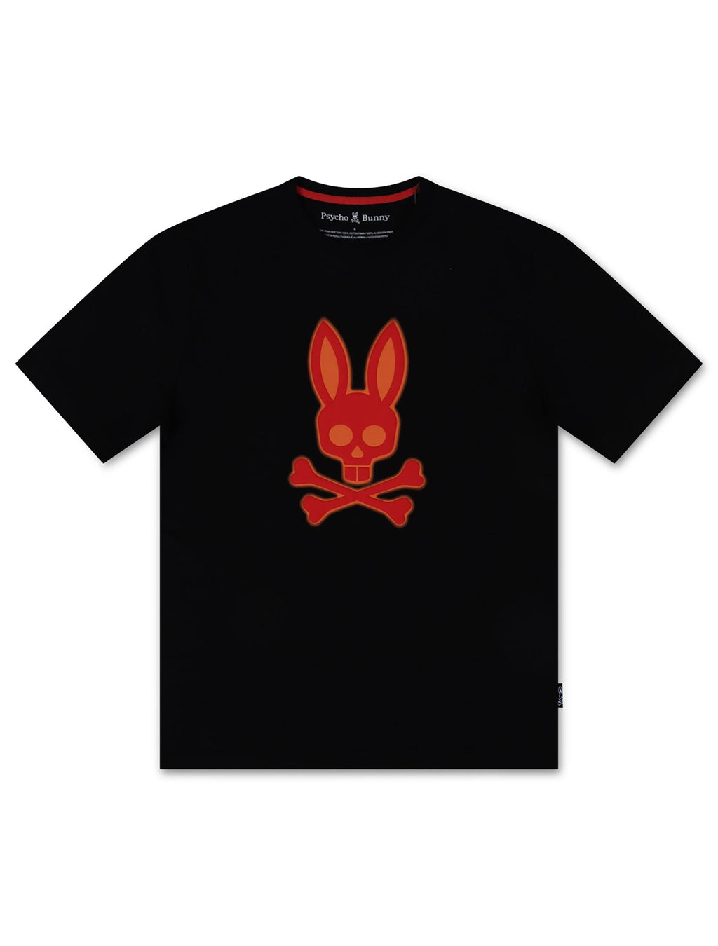 T-shirt graphique Wellington Psycho Bunny - Noir