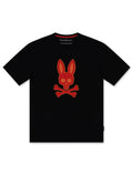 T-shirt graphique Wellington Psycho Bunny - Noir