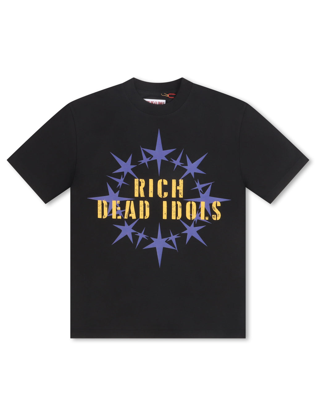 T-shirt Rich Dead Idols Profit – Noir