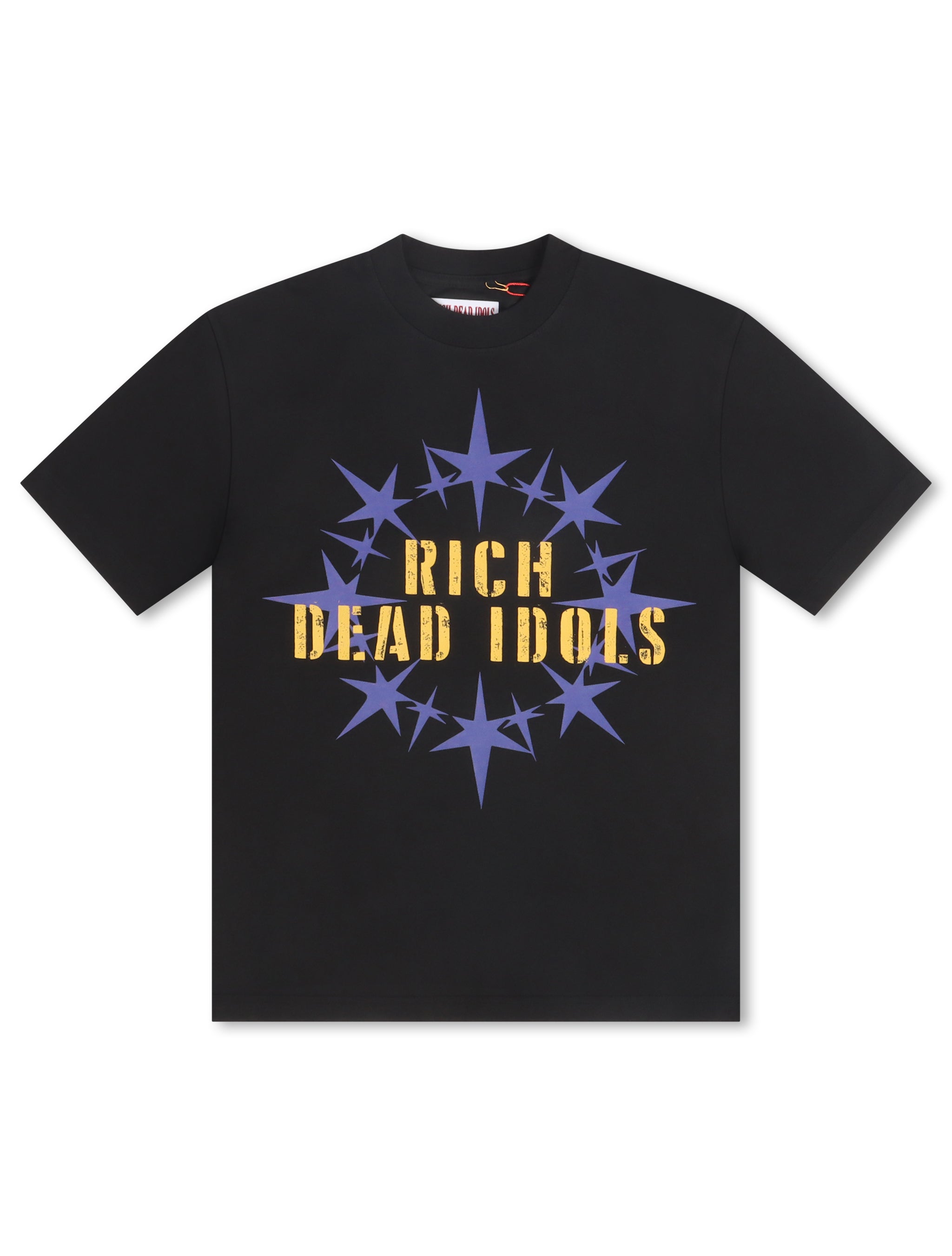 T-shirt Rich Dead Idols Profit – Noir