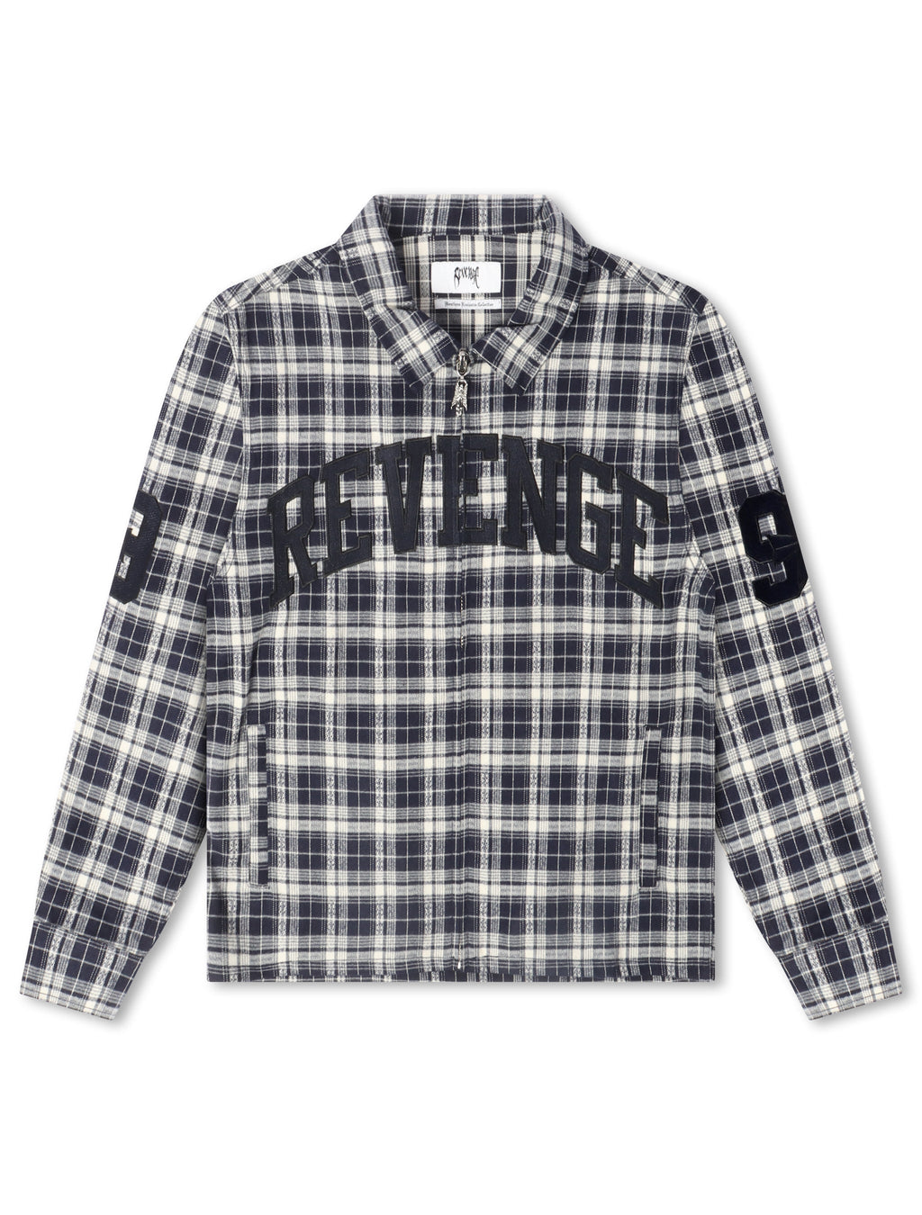 Flanelle brodée Revenge Valkyrie - Marine