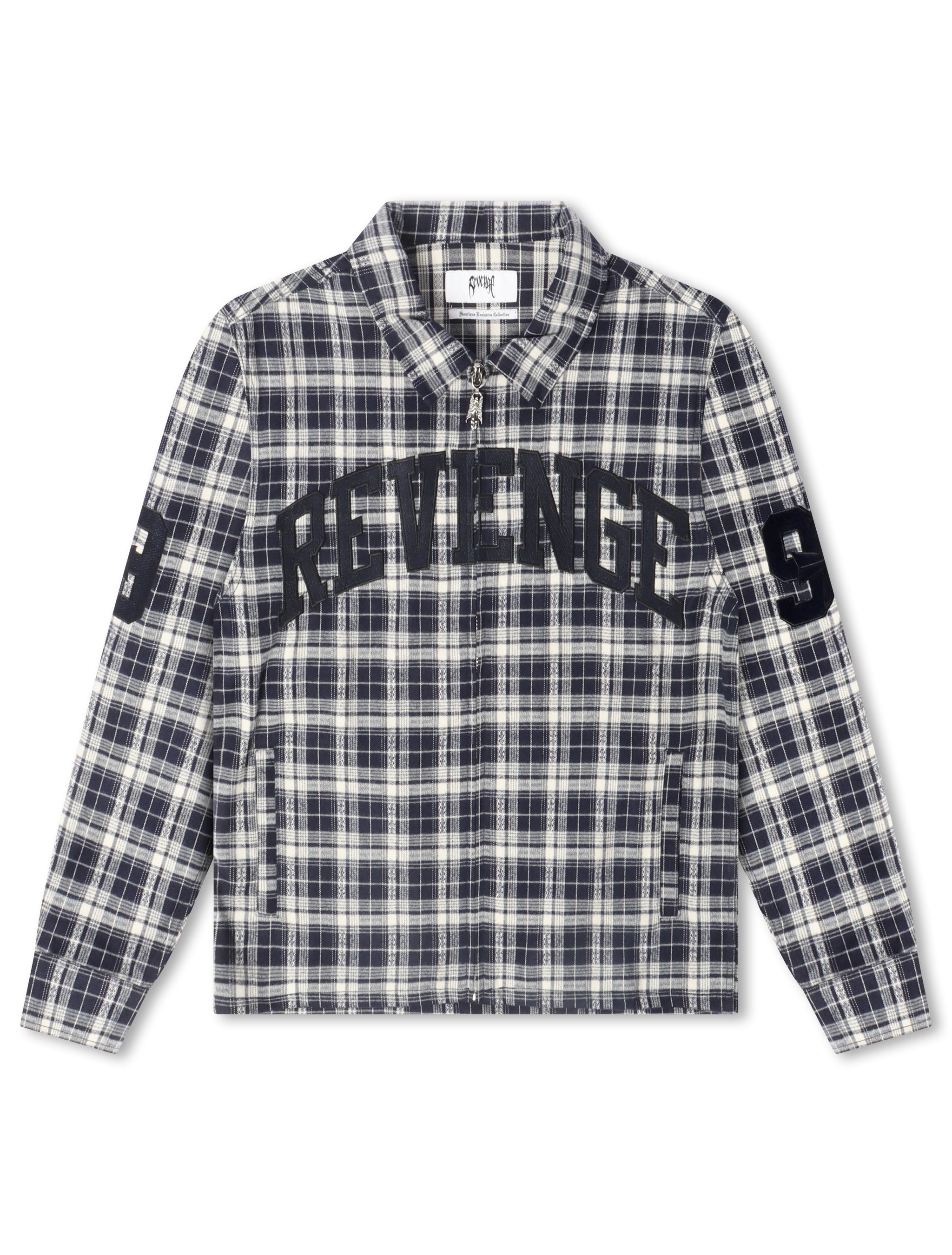 Flanelle brodée Revenge Valkyrie - Marine