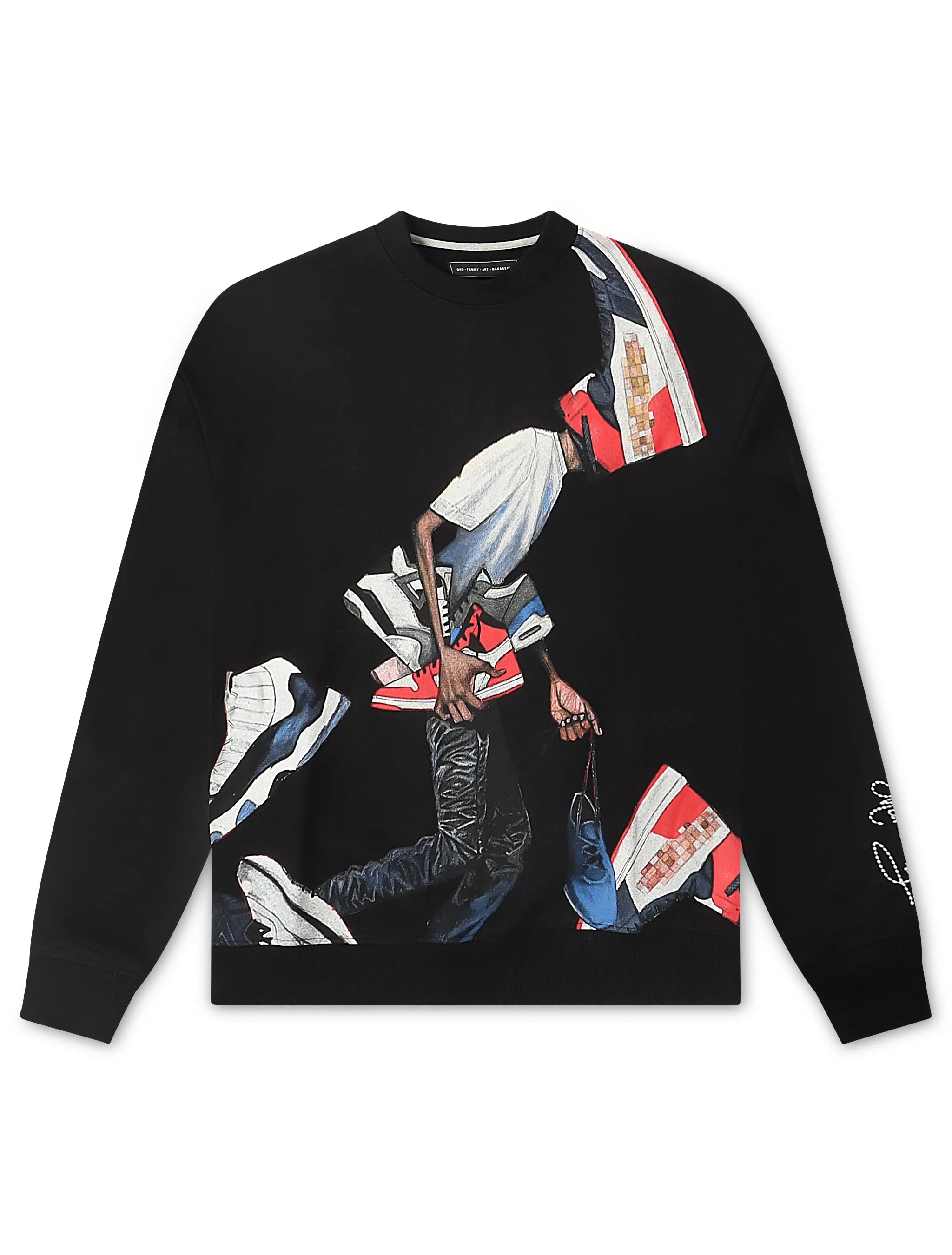 Sweat-shirt GFA Manassehy Sole Power - Noir