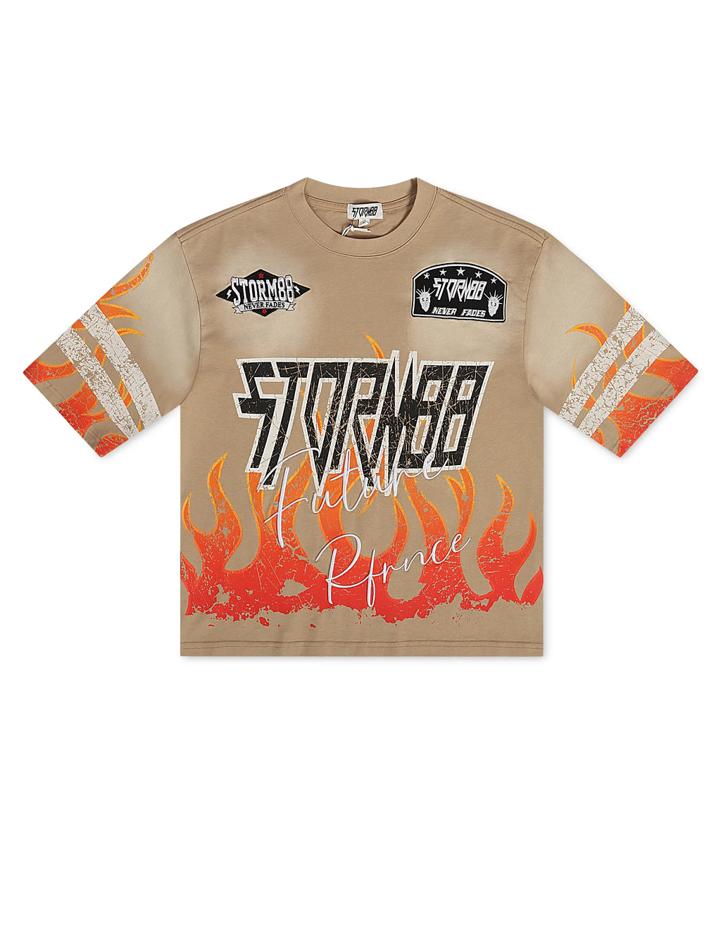 T-shirt en jersey simple Kleep Mizen - Kaki
