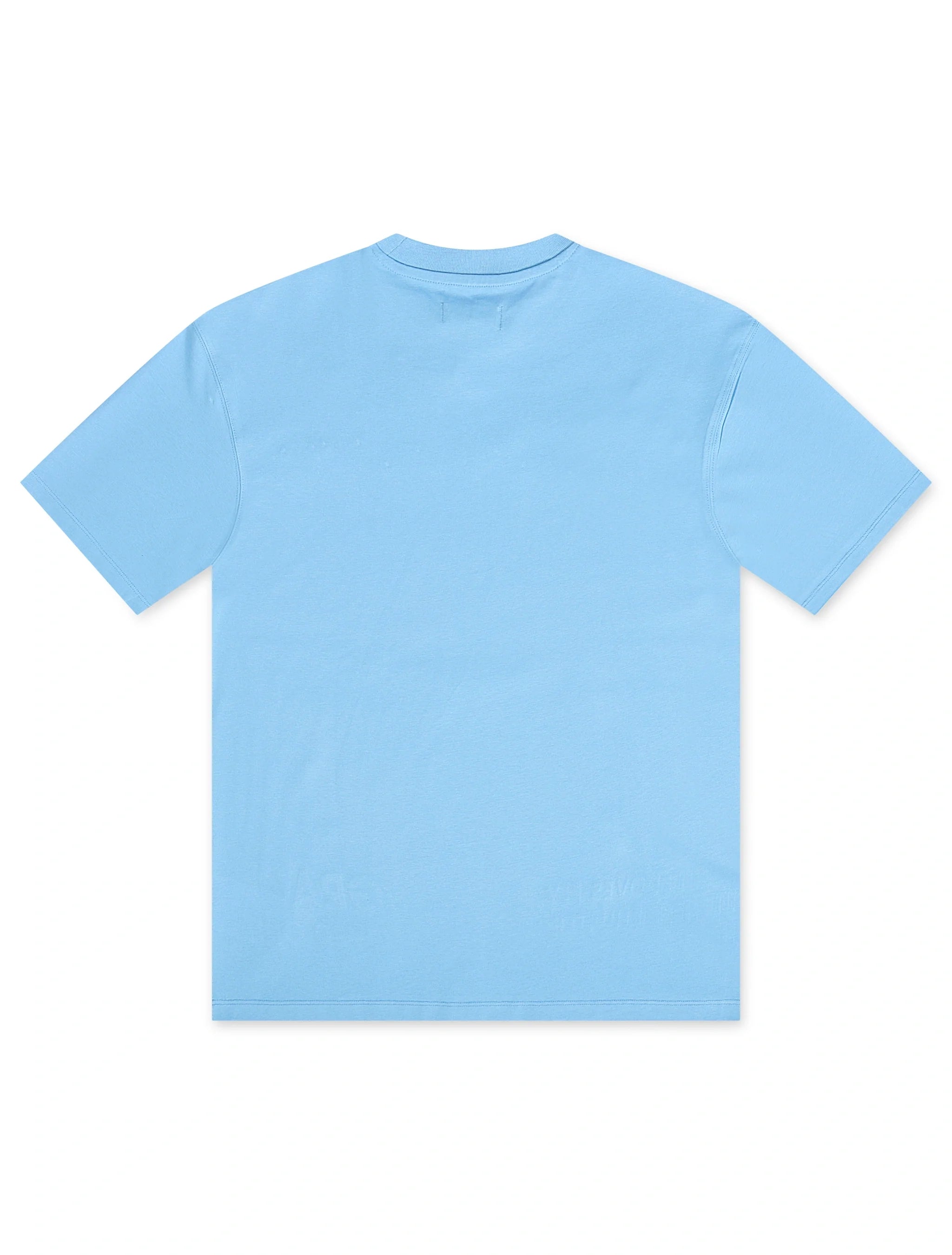 T-shirt boxy à capuche Roku Studio Divine - Bleu universitaire