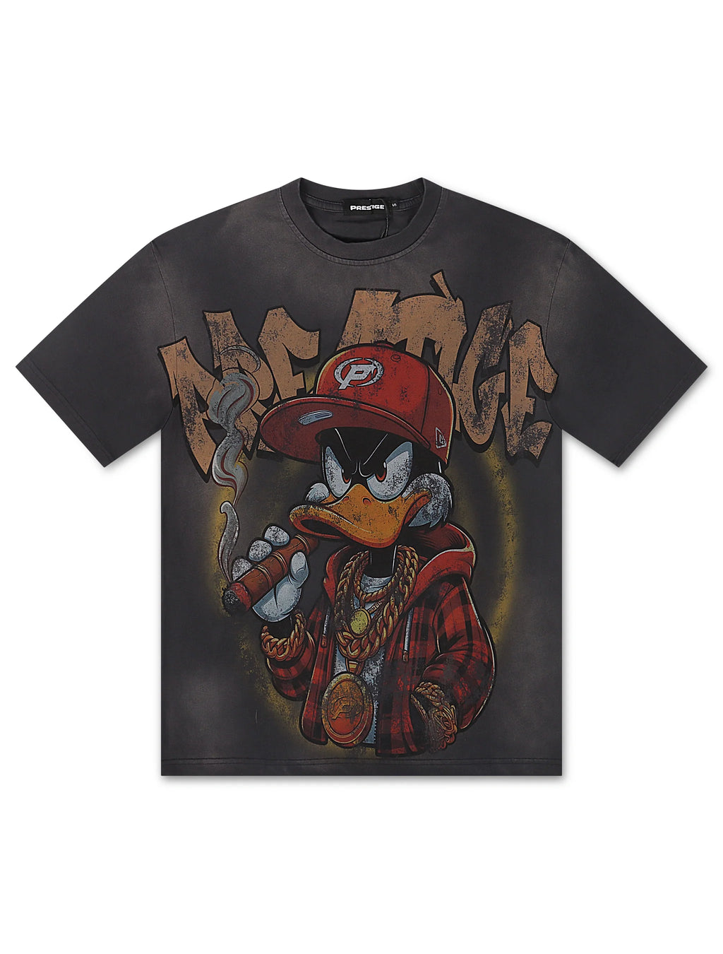 T-shirt Daffy Duck Prestige - Noir