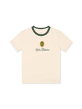 T-shirt court en maille Nike Sportswear Chill pour femme - Light Orewood