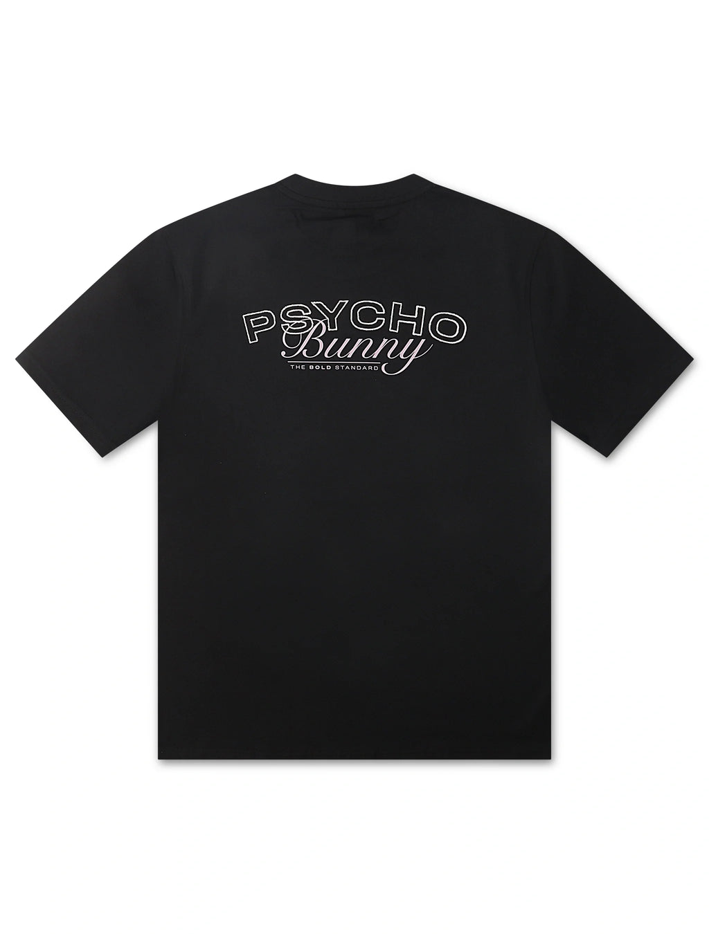 T-shirt Psycho Bunny Enzo à graphique au dos - Noir