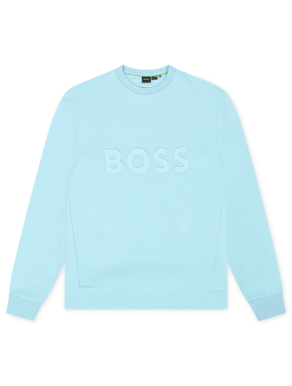 Boss Green Salbo ras du cou - Bleu clair