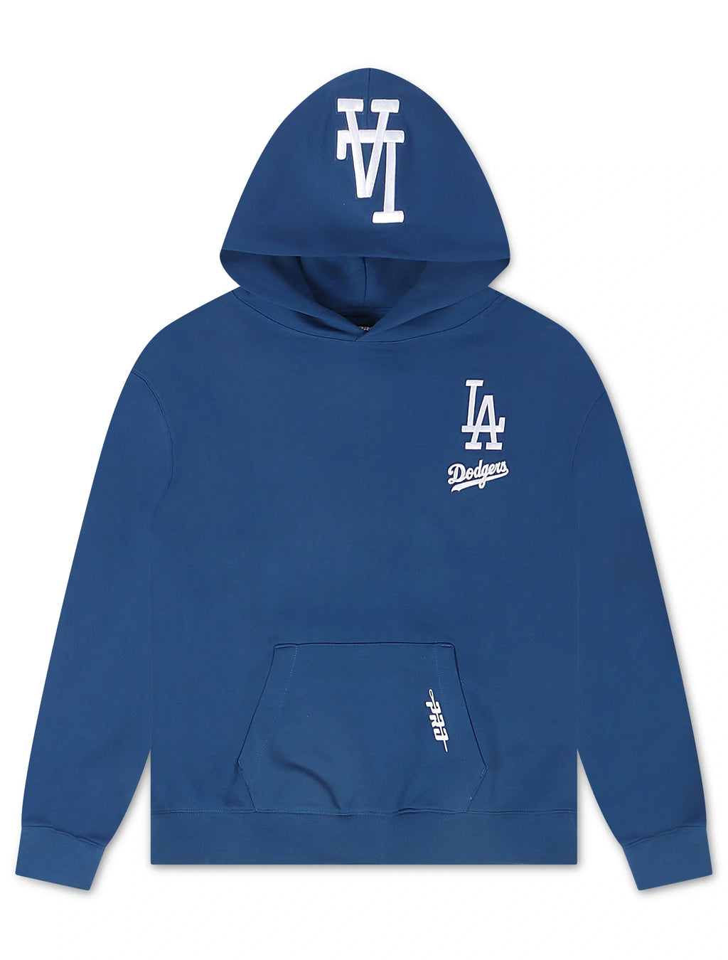Sweat à capuche Pro Standard Dodgers Stacked Los Angeles - Bleu foncé