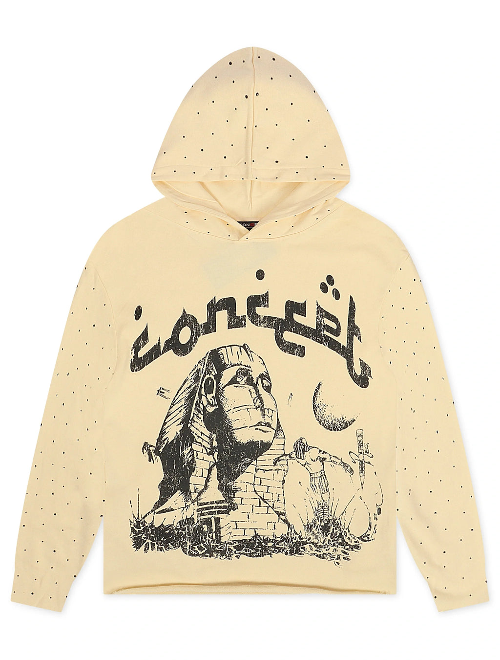 Sweat à capuche Concept LA Sphinx - Crème