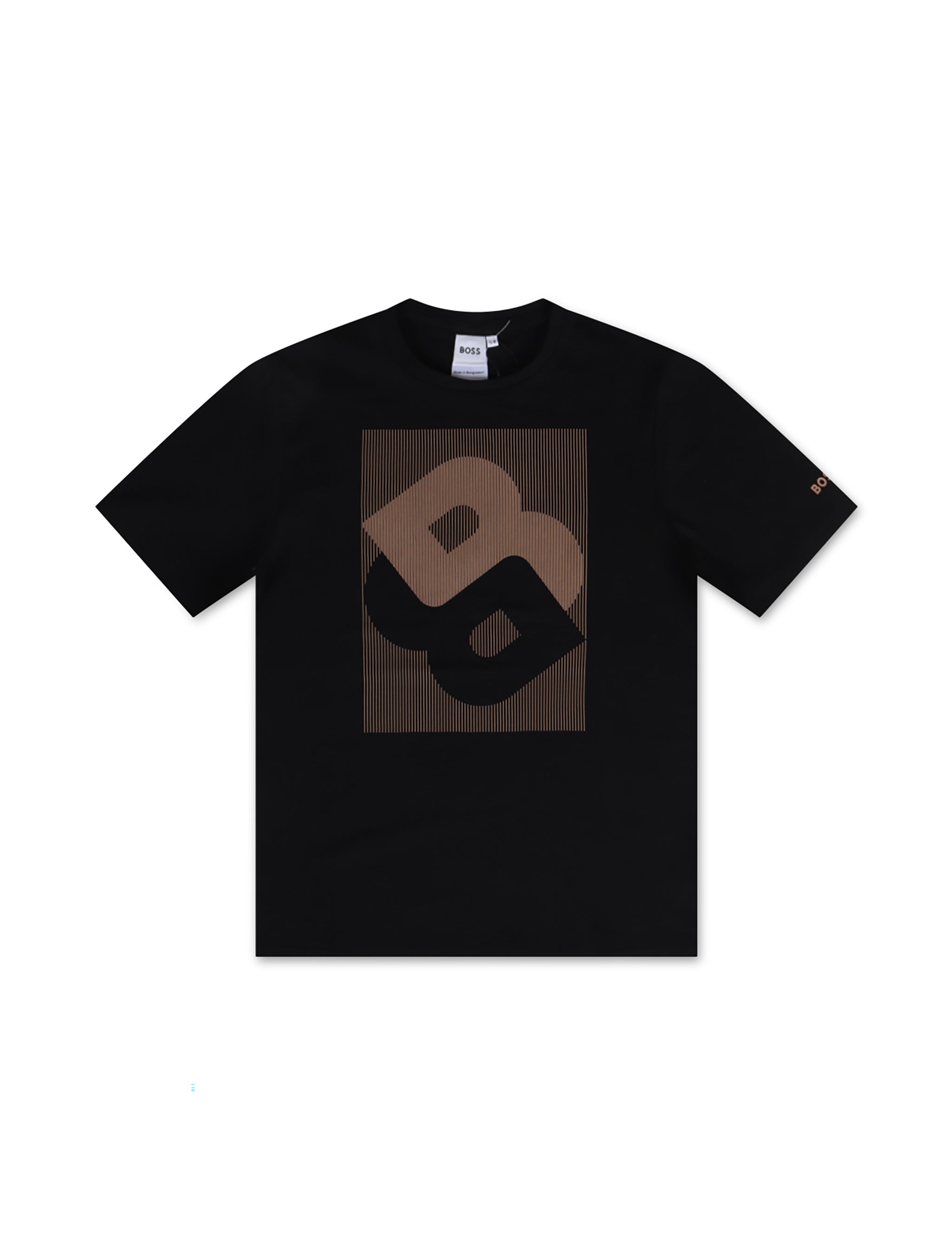 T-shirt Boss Kids Double B - Noir