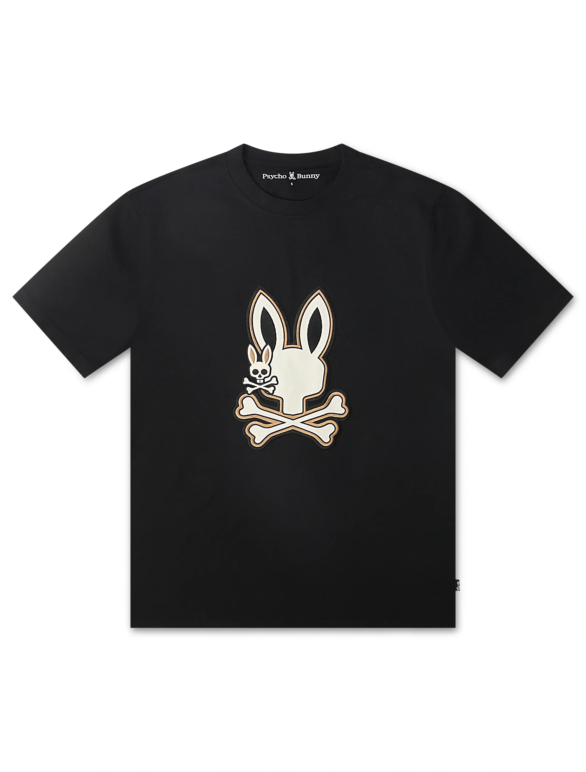 T-shirt Wade Psycho Bunny - Noir