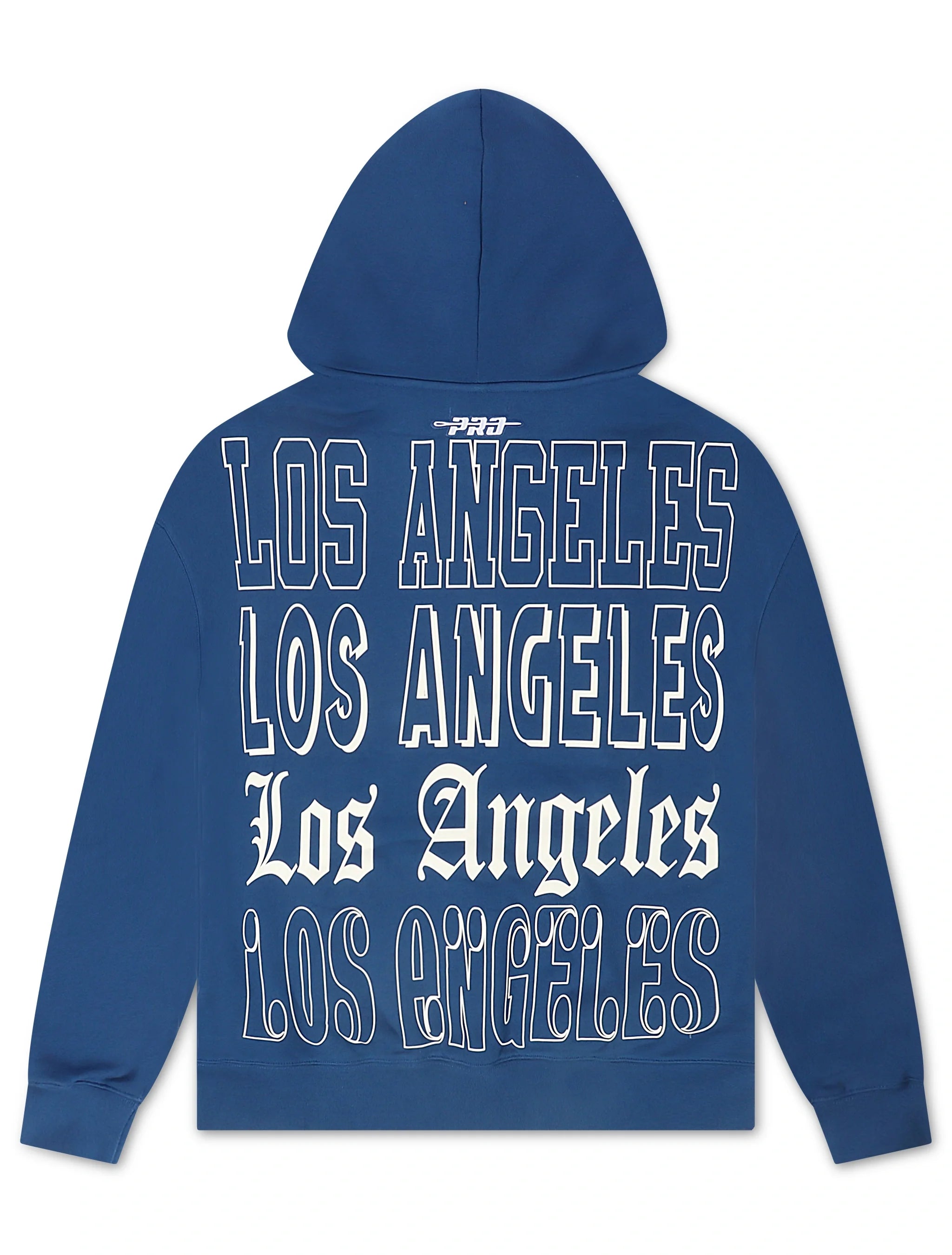 Sweat à capuche Pro Standard Dodgers Stacked Los Angeles - Bleu foncé
