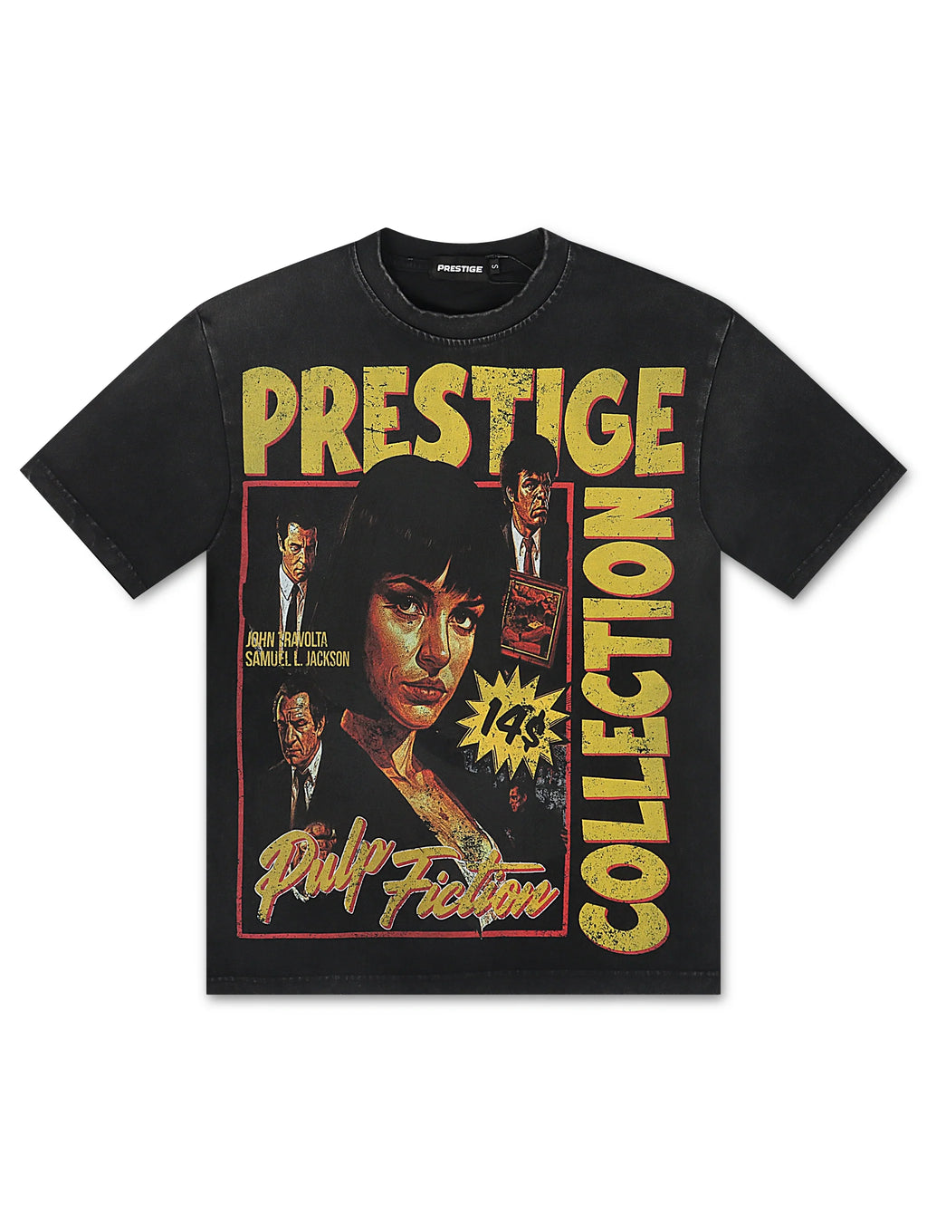 T-shirt Prestige Pulp Fiction - Noir
