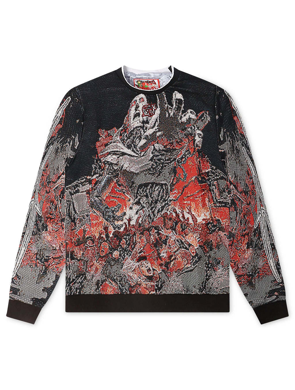 Col rond Mayhem Crewneck vRobot VeryRare - Noir
