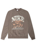 Nike - Sweat Ras du Cou Club Fleece Sportswear pour Homme - Cave Stone