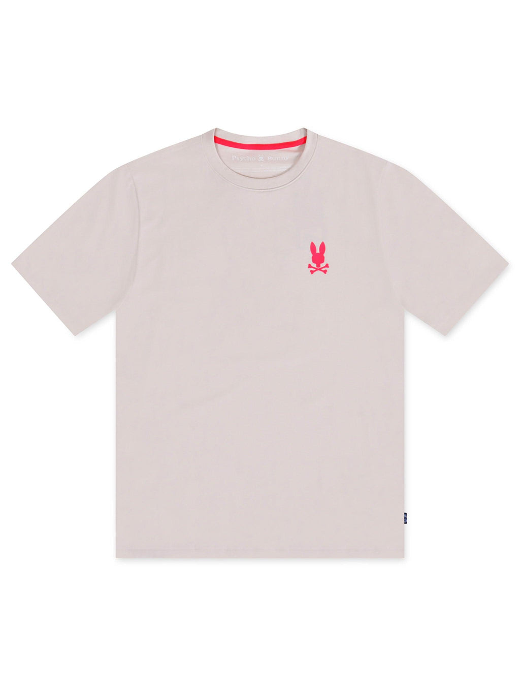 T-shirt Psycho Bunny Sloan avec graphique au dos - Lin naturel