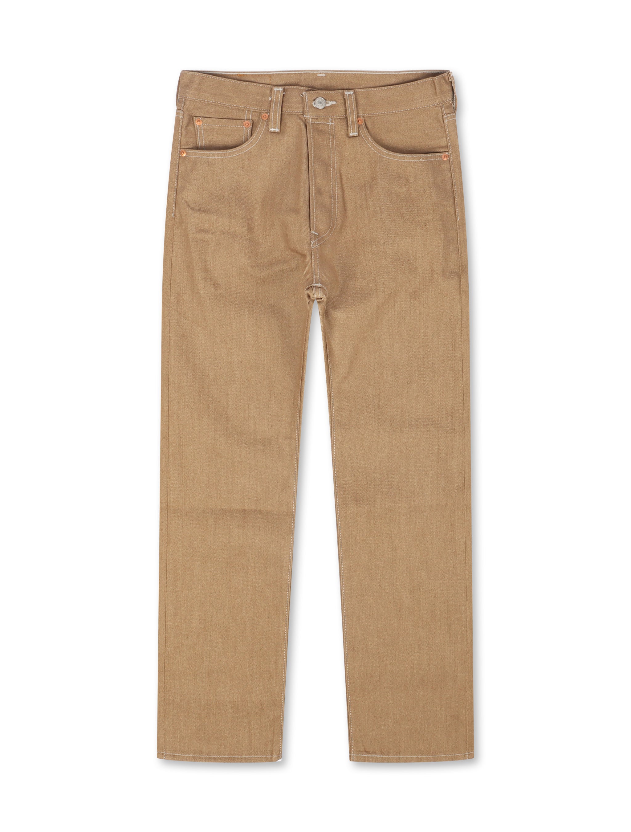 Jean Levis 501™ Original Shrink To Fit - Beige Rigid