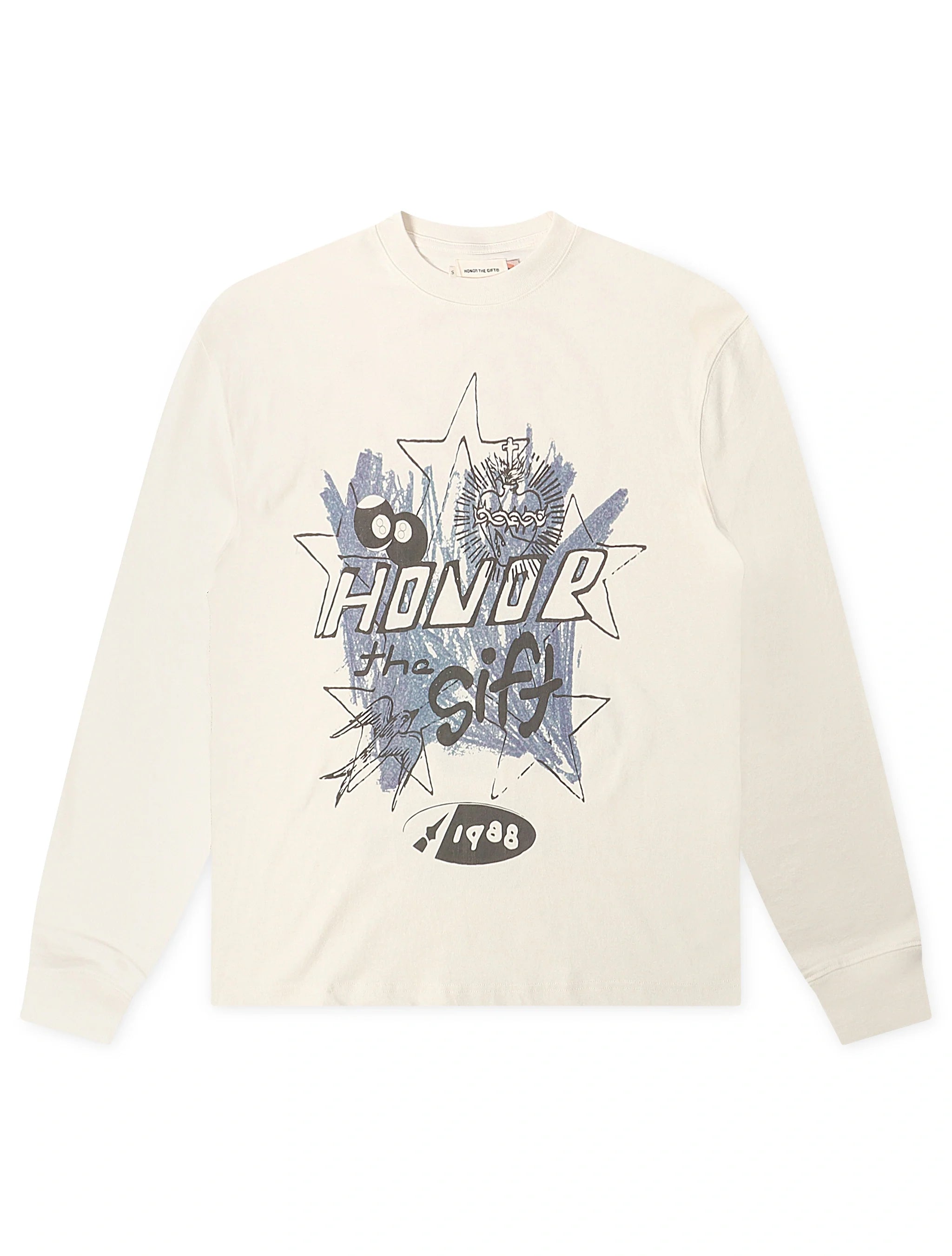 Honor The Gift C-Fall Pop Art Manches Longues - Crème