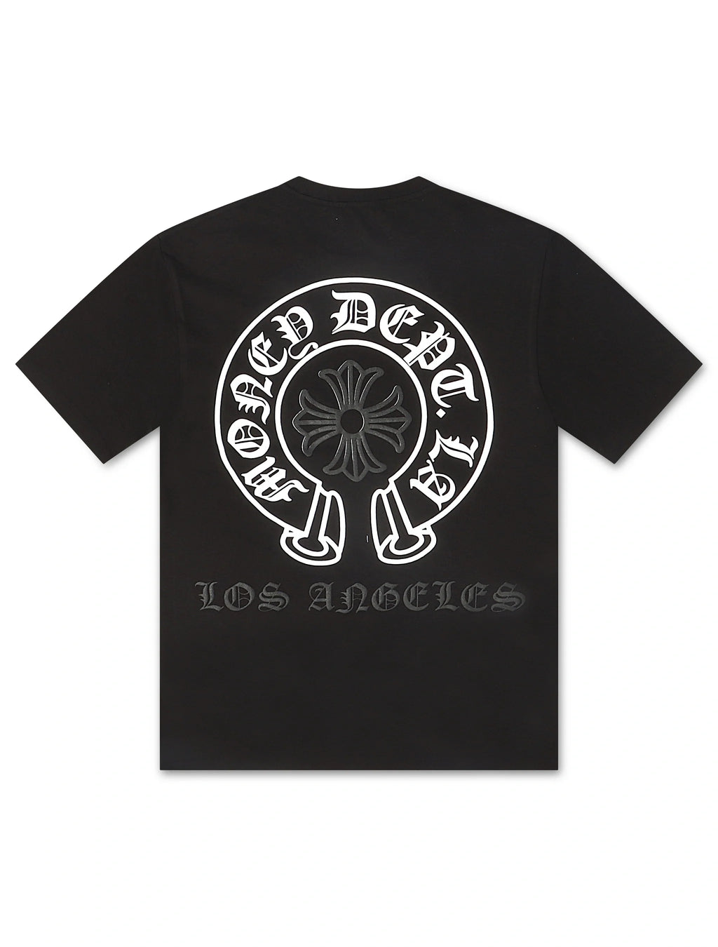Money Dept. T-shirt Vintage Old English – Noir/Blanc/Noir