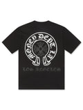 Money Dept. T-shirt Vintage Old English – Noir/Blanc/Noir