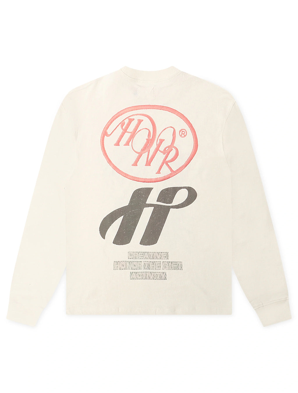 Honor The Gift C-Fall Pop Art Manches Longues - Crème