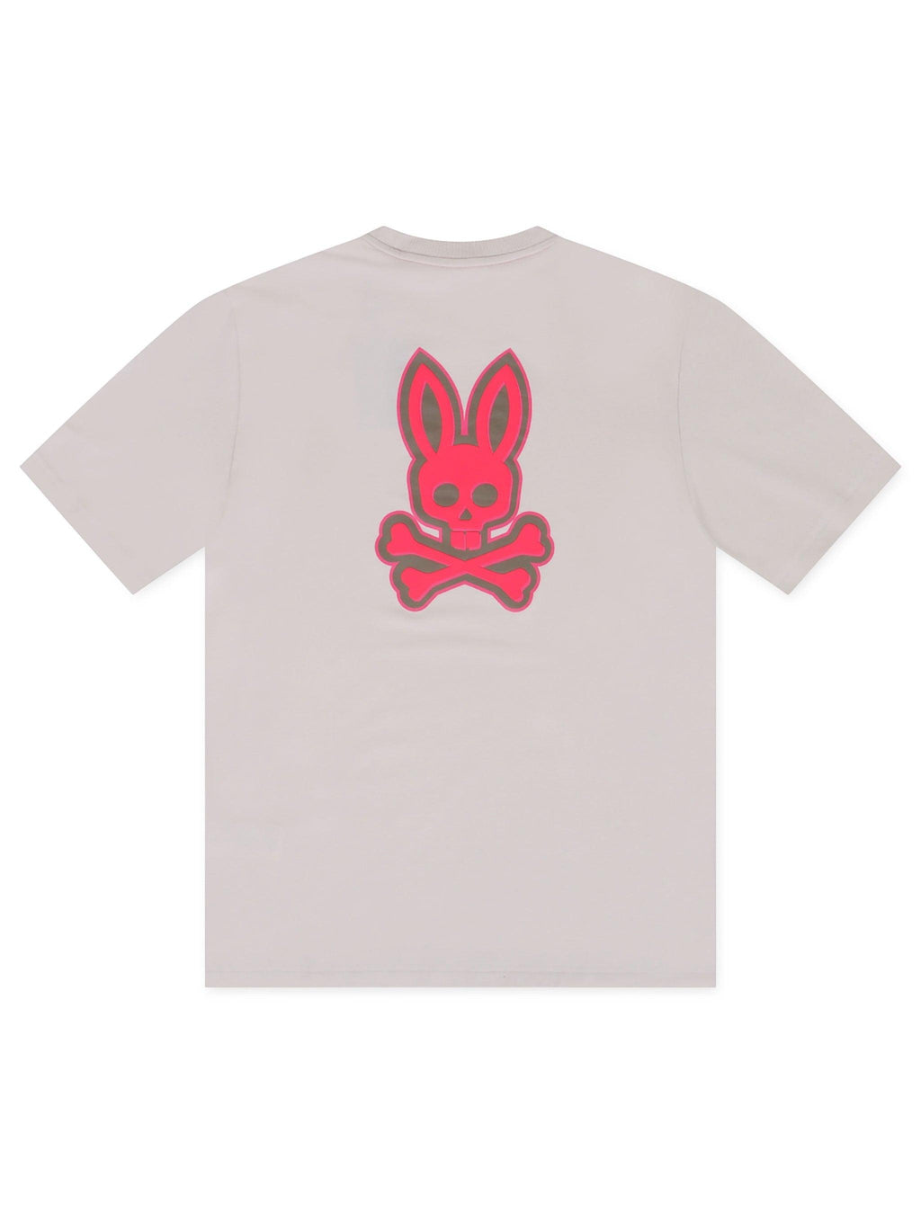 T-shirt Psycho Bunny Sloan avec graphique au dos - Lin naturel