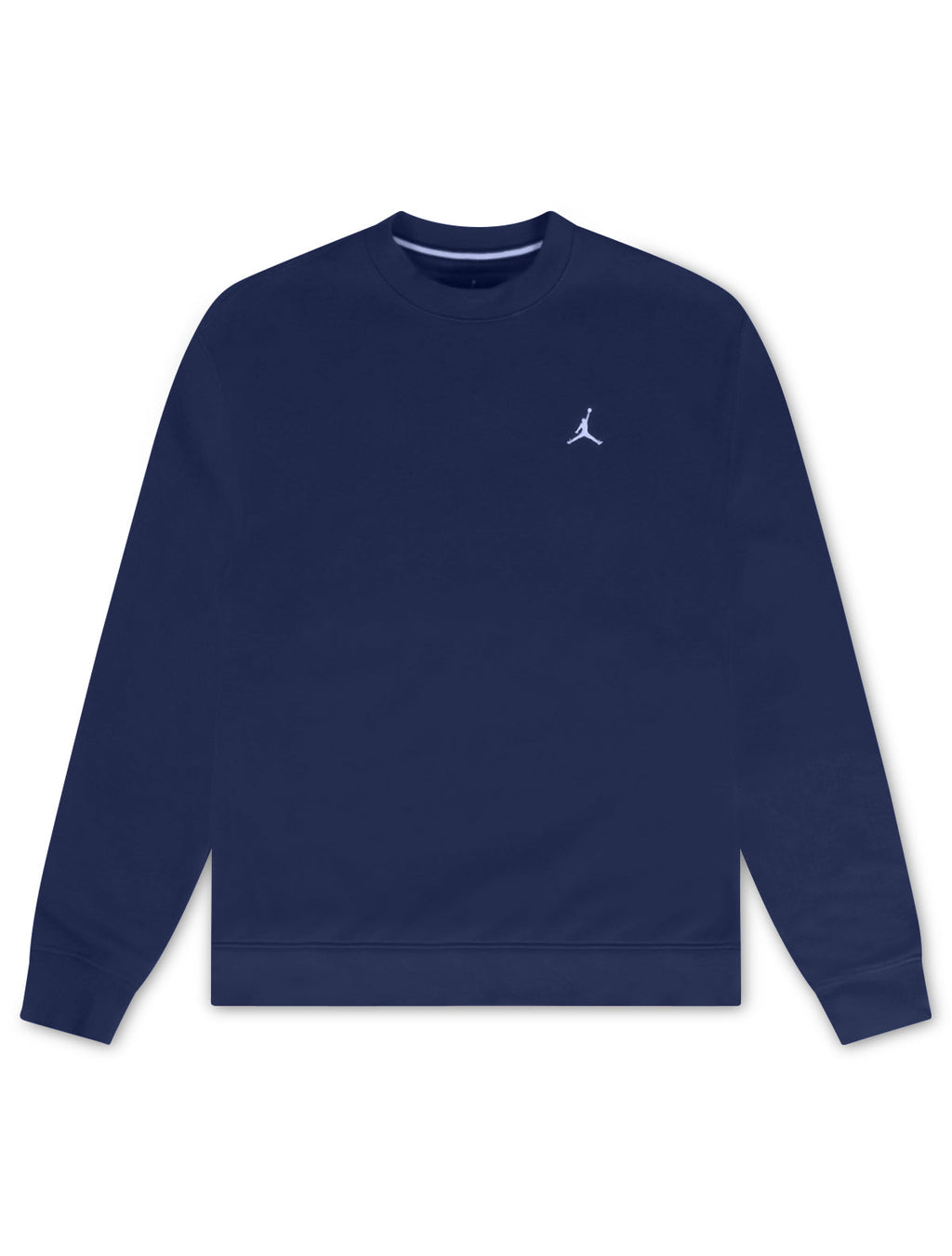 Haut ras du cou Air Jordan Brooklyn Fleece - Bleu marine/Blanc