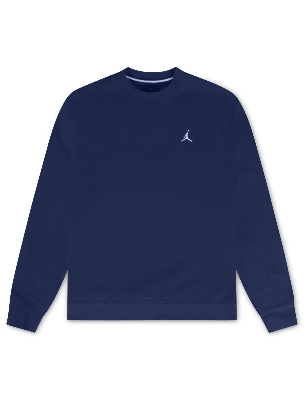Haut ras du cou Air Jordan Brooklyn Fleece - Bleu marine/Blanc