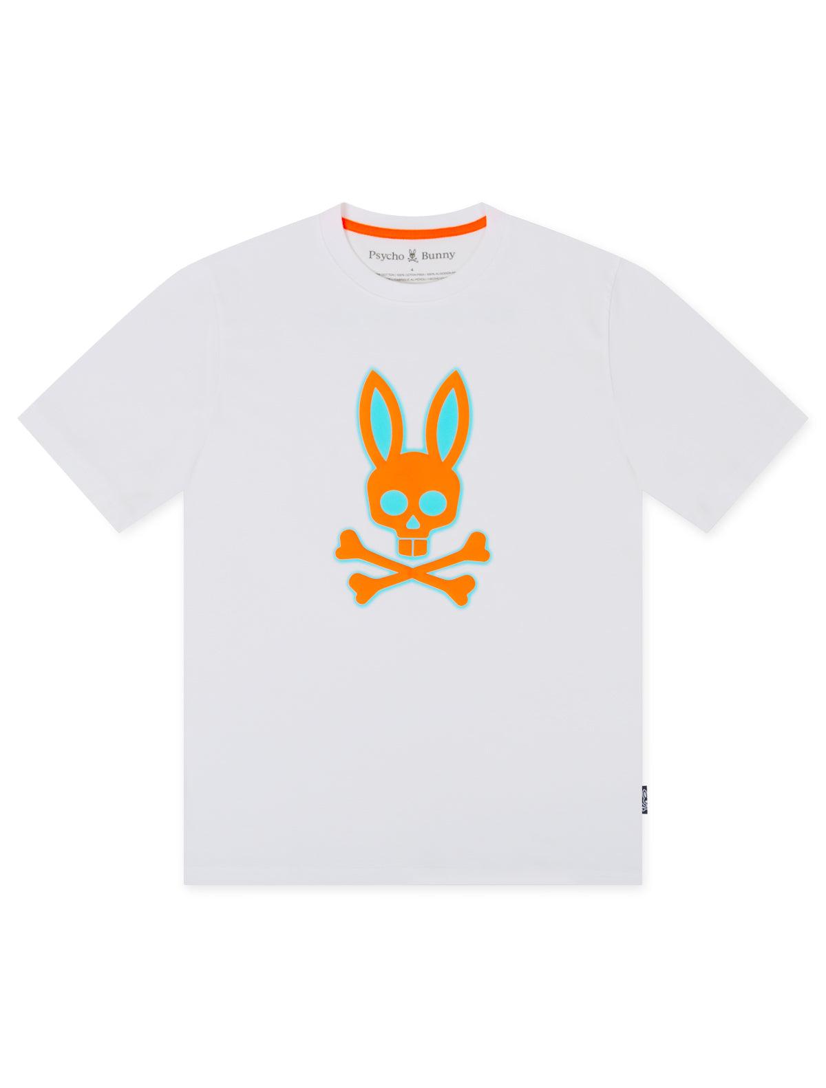 T-shirt à motif Wellington Psycho Bunny - Blanc