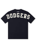 T-shirt Pro Standard à épaules tombantes LA Dodgers Wingspan - Bleu marine nuit