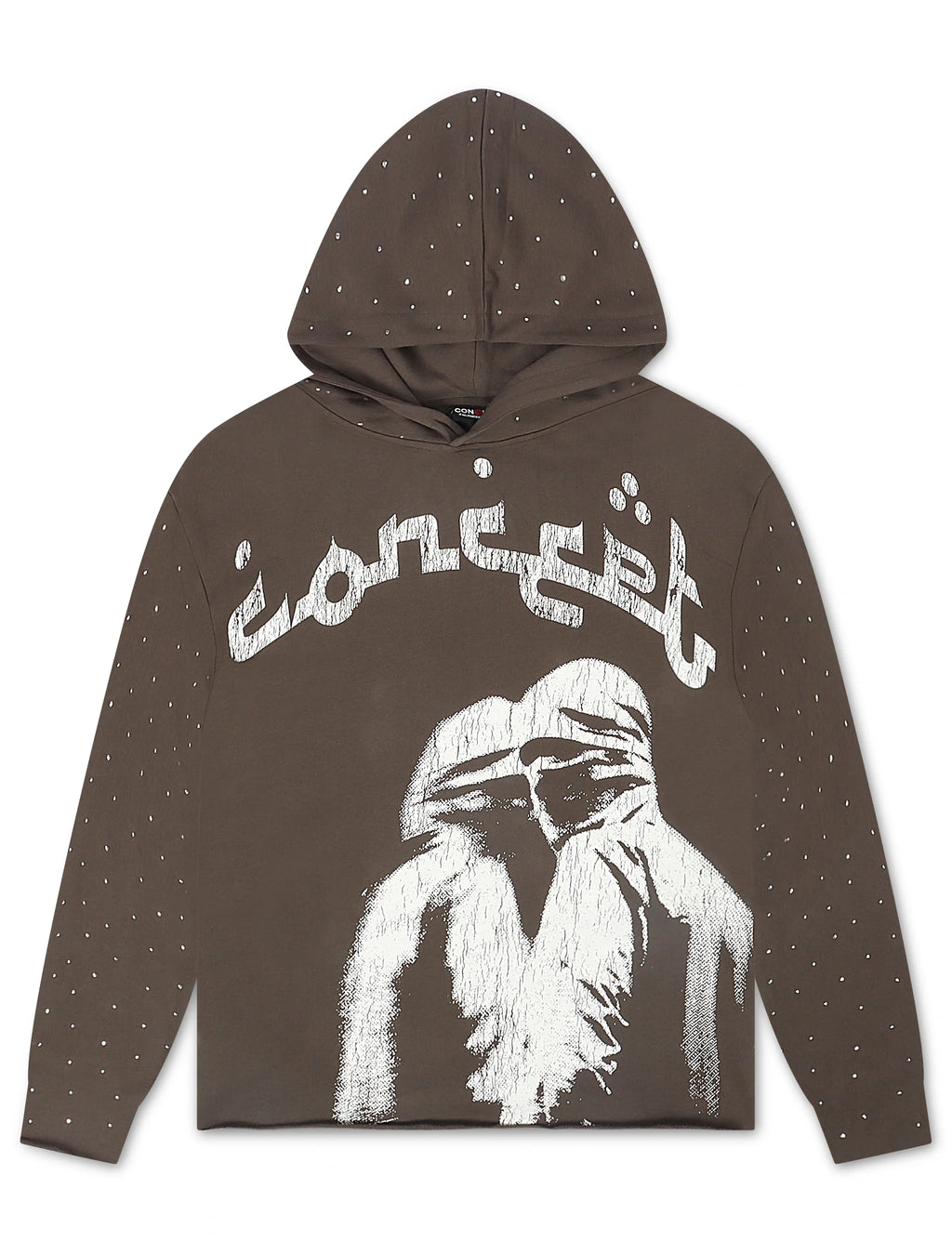 Sweat à capuche LA Oasis - Lavé Mocha