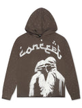 Sweat à capuche LA Oasis - Lavé Mocha