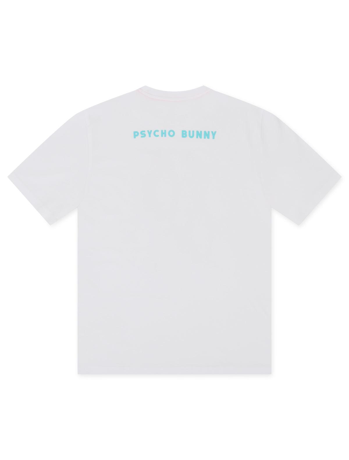 T-shirt à motif Wellington Psycho Bunny - Blanc