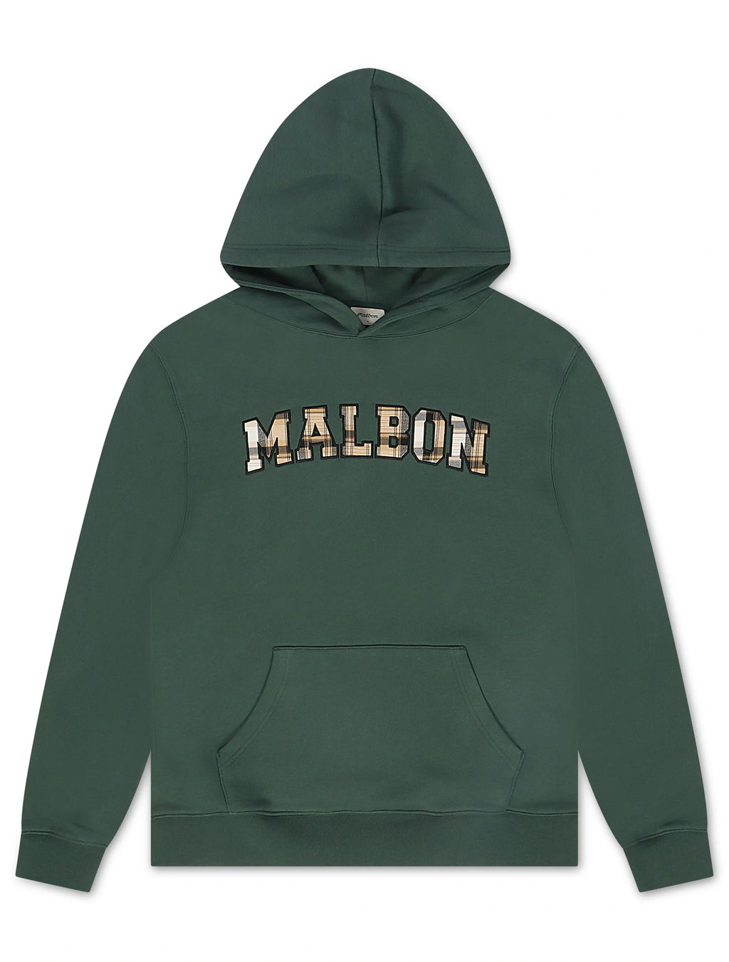 Sweat à capuche Malbon Fesque Preston - Vert chasseur