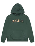 Sweat à capuche Malbon Fesque Preston - Vert chasseur