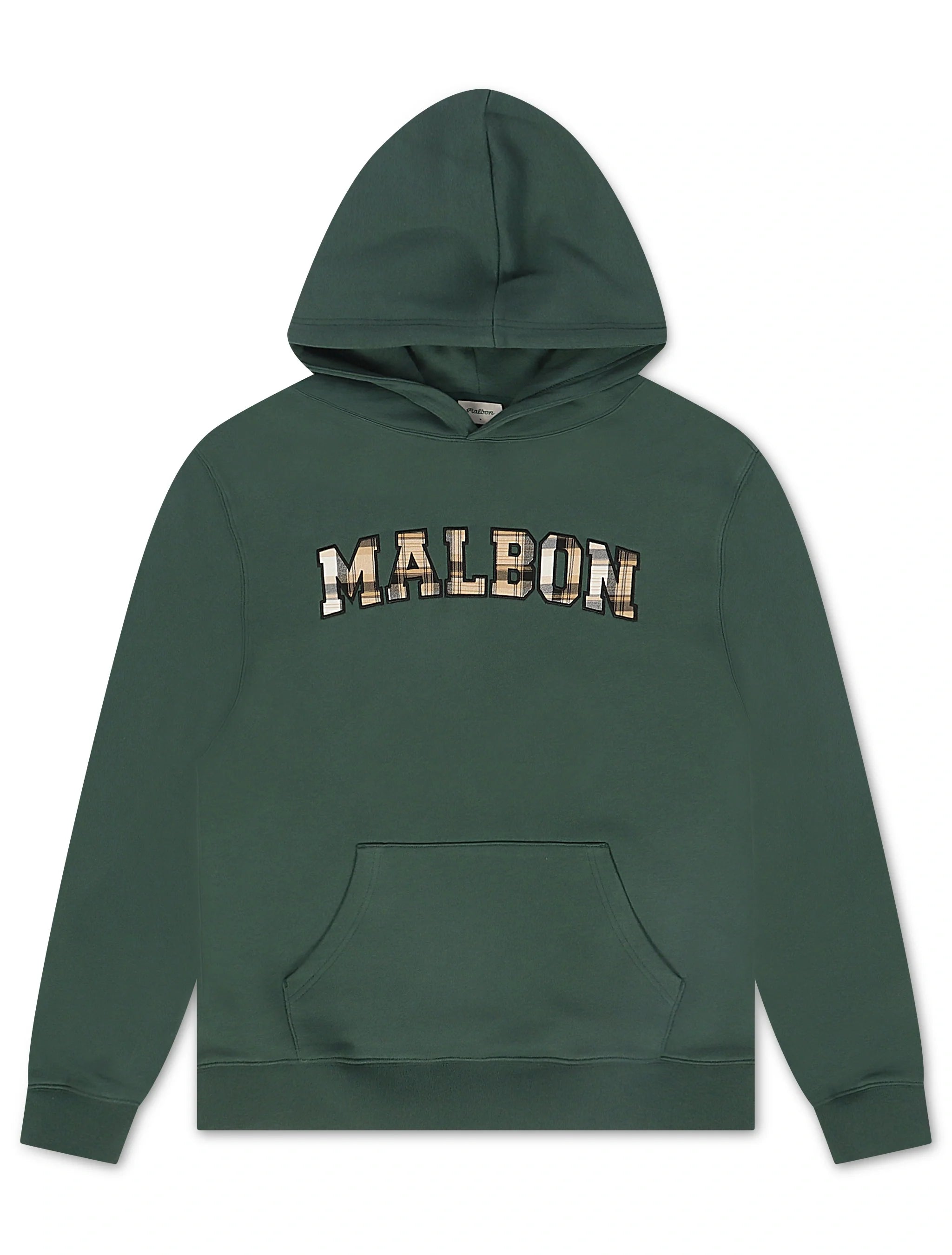Sweat à capuche Malbon Fesque Preston - Vert chasseur