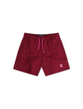 Short de bain Psycho Bunny Kids Palmview Hydrochromic - Cramoisi