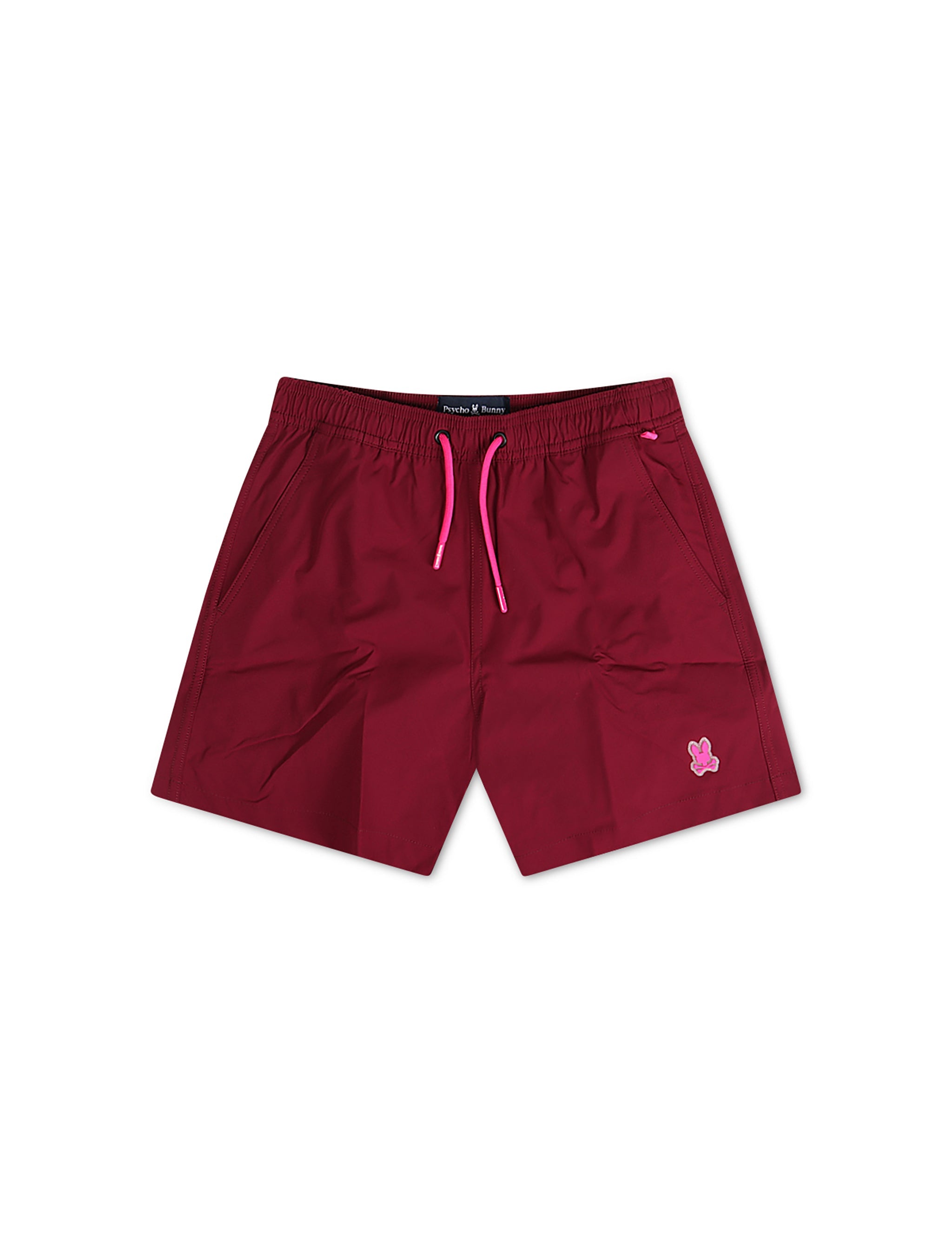 Short de bain Psycho Bunny Kids Palmview Hydrochromic - Cramoisi